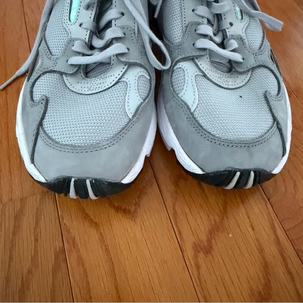 Adidas Originals Falcon Gray Sneakers Women’s Size 7.5 Retro Running Shoe - Picture 11 of 11